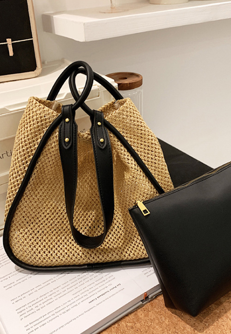 2023 New Women Large Capacity Shopping Bag Tote Bag CA080706WH