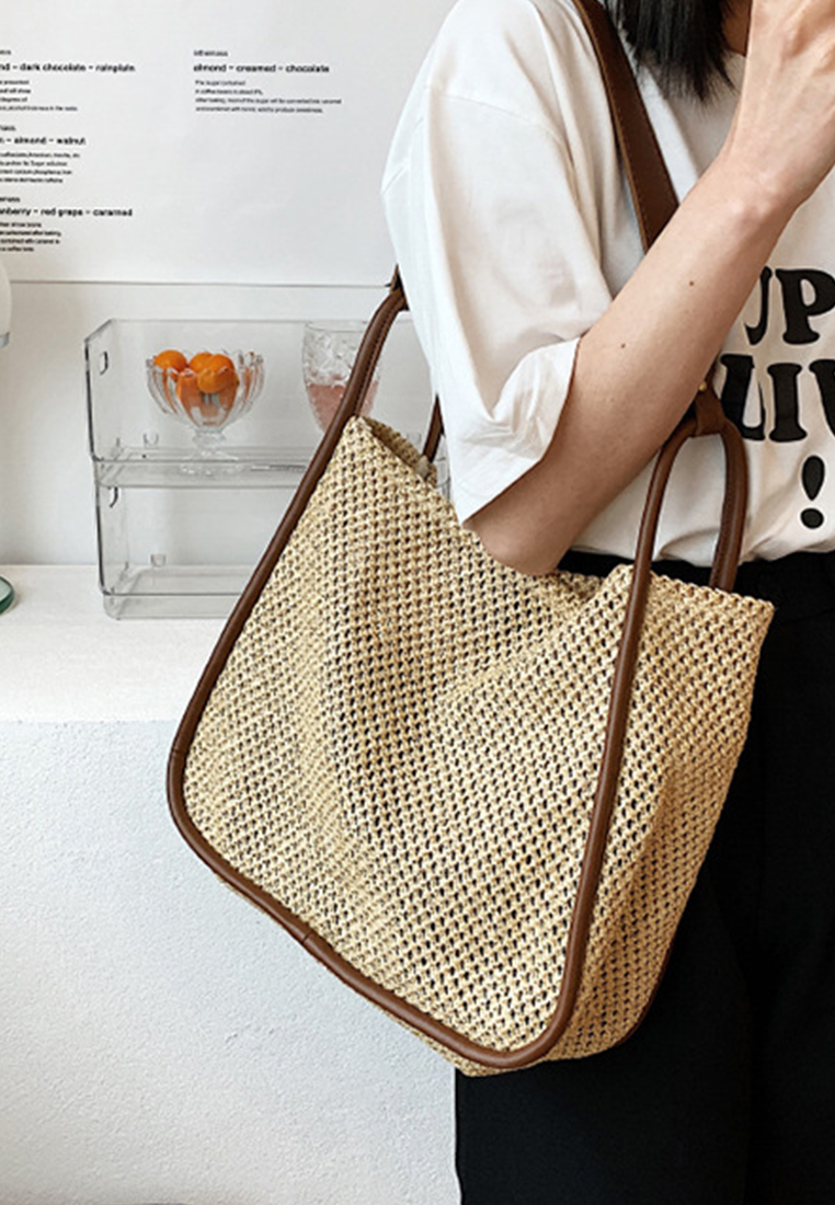 2023 New Women Large Capacity Shopping Bag Tote Bag CA080706WH