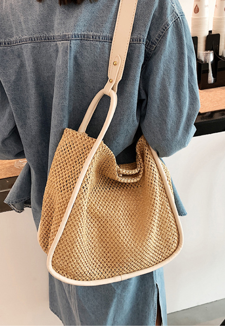 2023 New Women Large Capacity Shopping Bag Tote Bag CA080706WH