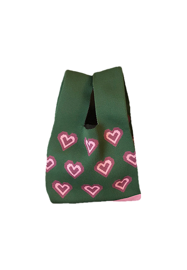 2023 New Chain Handcrafted Bag Heart Tote Bag CA080707GN