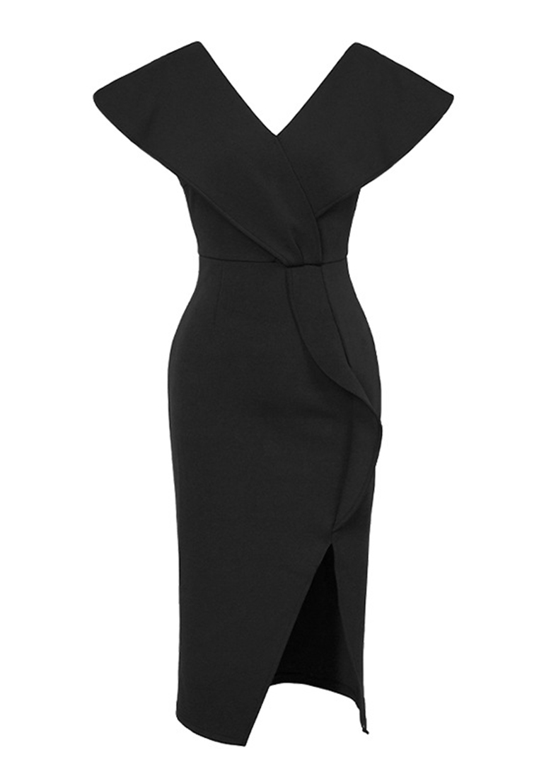 2023 Summer New Vietnamese Women's Fashion Temperament Ruffle Hem Dress  CA061507