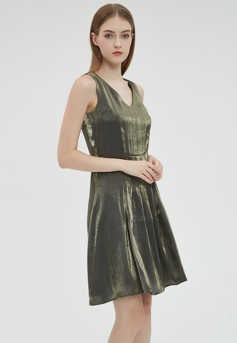 2023 Designer new summer Collection Sleeveless Elegant Dress B23070509