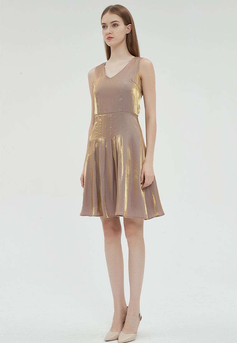 2023 Designer new summer Collection Sleeveless Elegant Dress B23070509