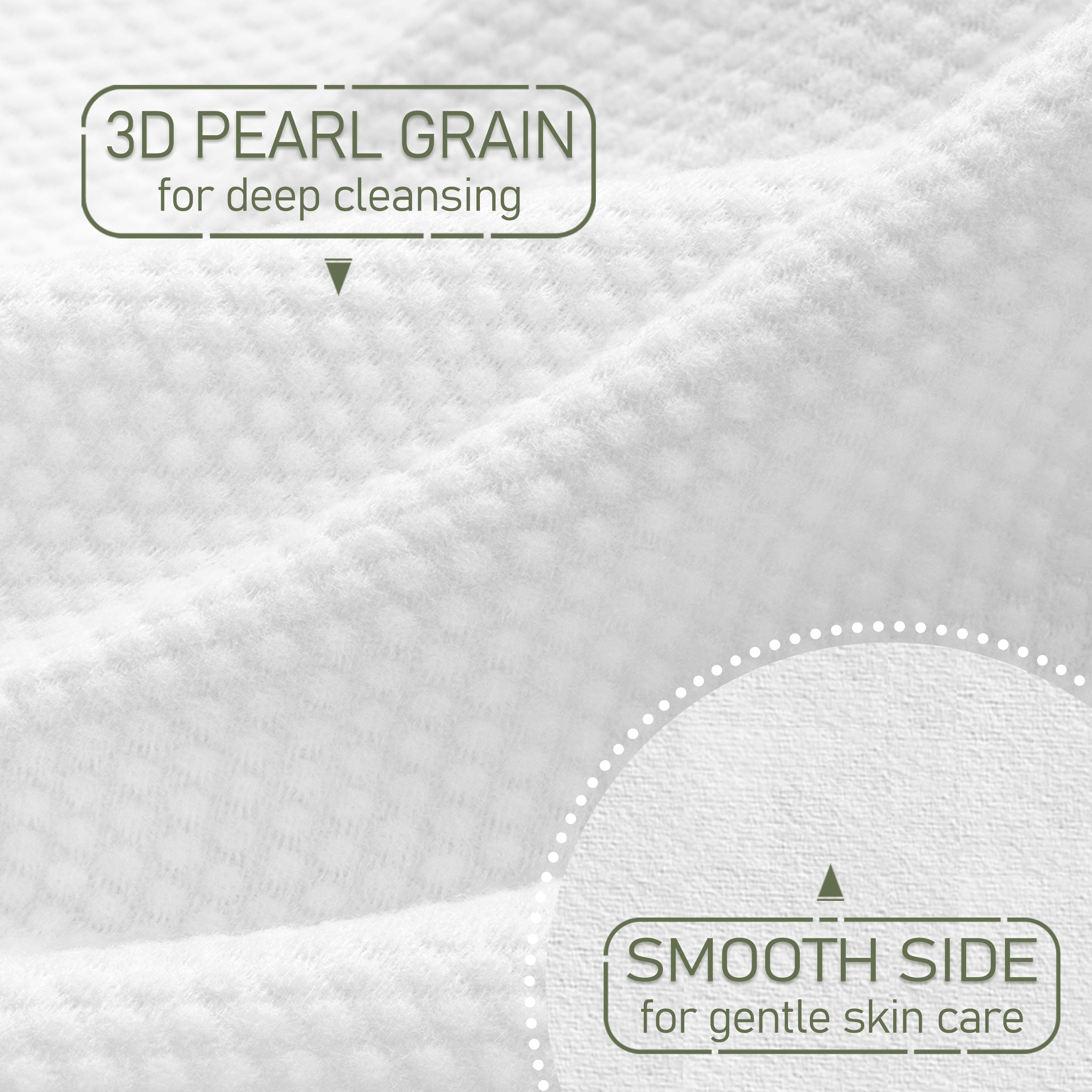 Bamboo Disposable Face Towel Biodegradable Large Dry Face Wipes 120 Count/2 Box Extra Thick Soft Clean Facial Towels for Sensitive Skin, Makeup Removing, Facial Cleansing, Nursing, Travel