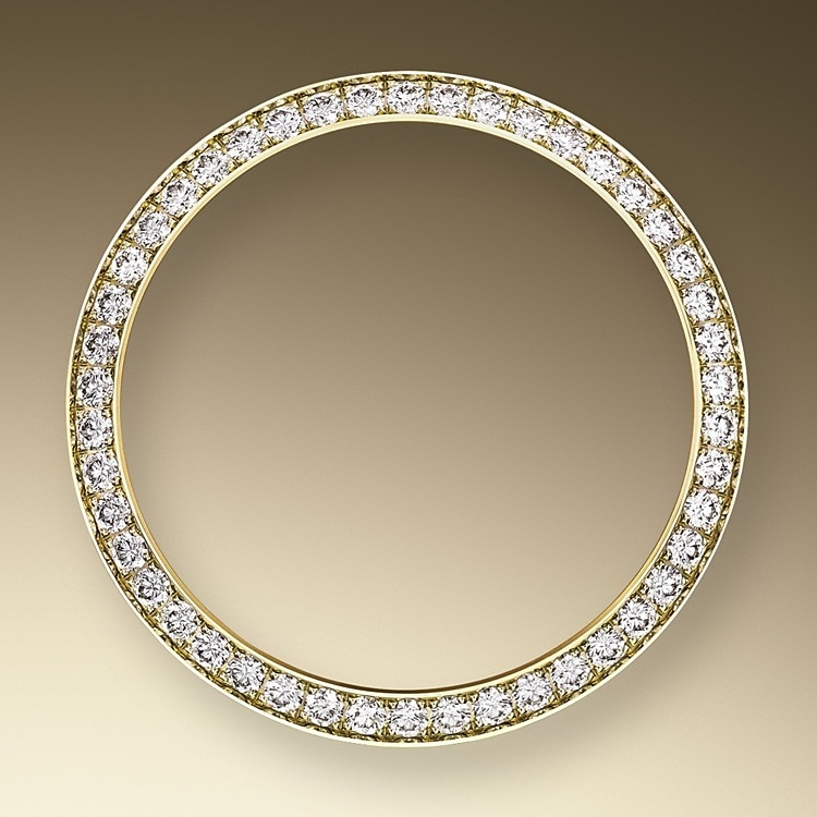 DIAMOND-SET BEZEL