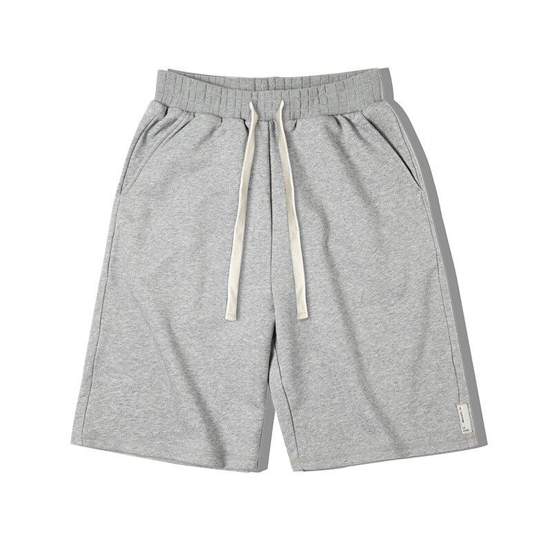 Maden 2022 New Summer Short Pants For Man American Retro Threaded Knit Shorts Straight Srawstring Athletic Sweatpants