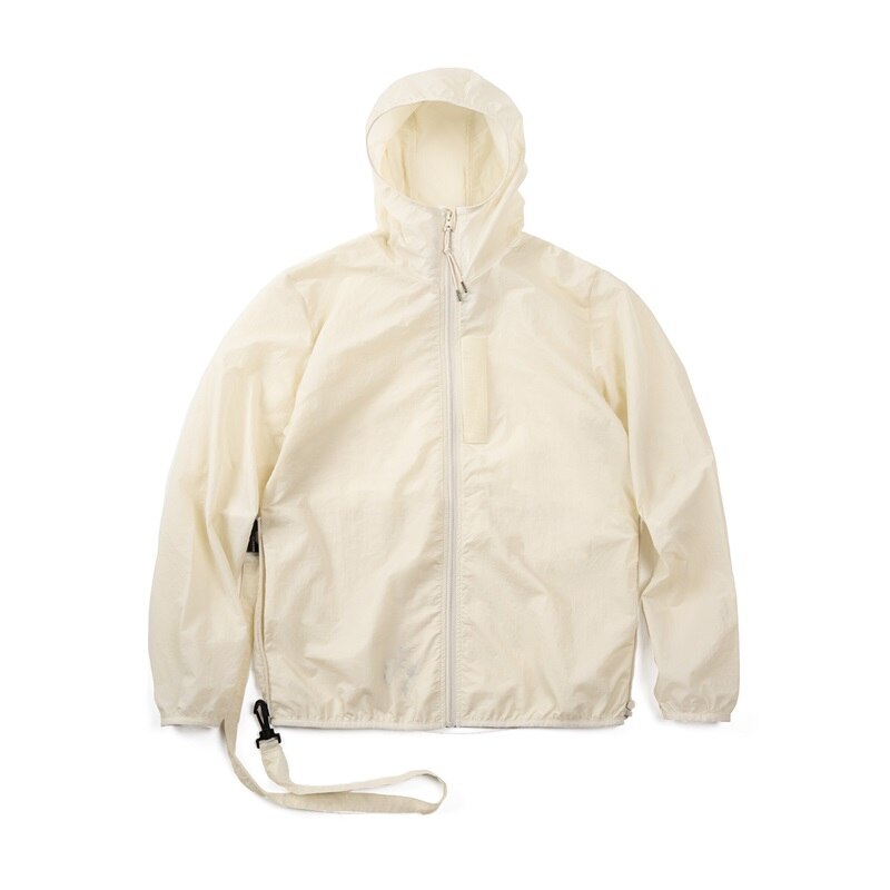 Maden Men's UPF 50+ UV Full Zip Sun Protection Jacket Light Thin Breathable Packable Fishing Windbreaker Hiking Hooded Skin Coat