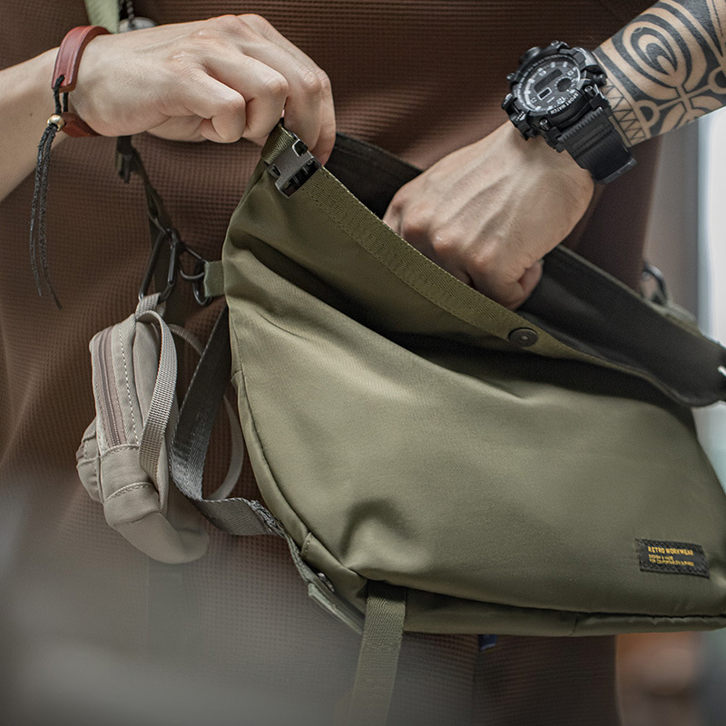 Maden Mountain Outdoor Cycling Bag Function Large-Capacity Crossbody Bag