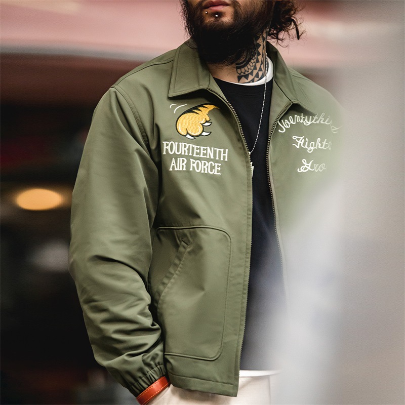 Flight on sale tigers jacket