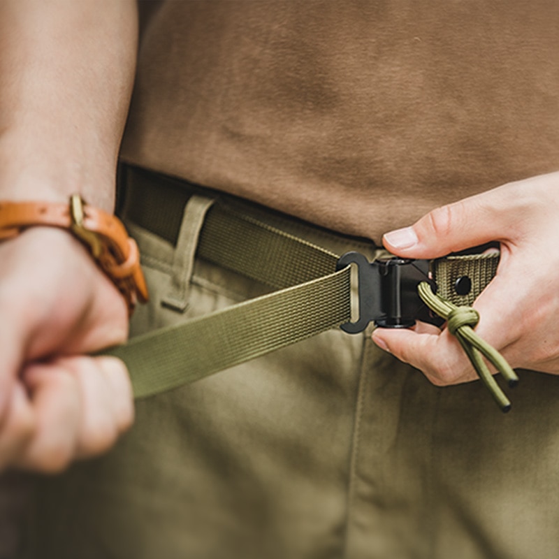 Madden Tooling American Retro SAS Quick-Buckle Military Belt Army Green Tactical Automatic Men Fashion Multifunctional Belt