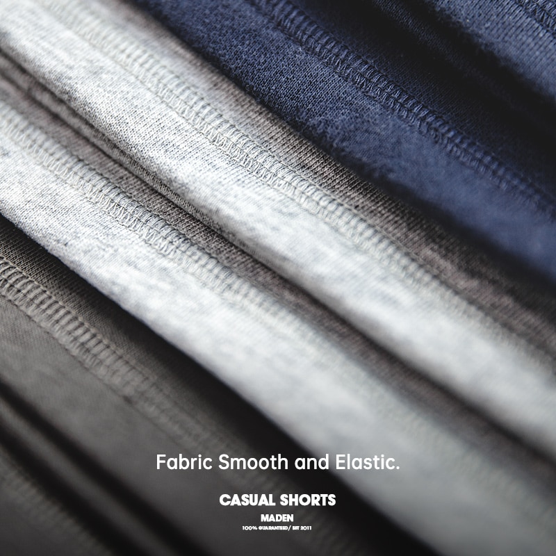 Maden 2022 New Summer Short Pants For Man American Retro Threaded Knit Shorts Straight Srawstring Athletic Sweatpants