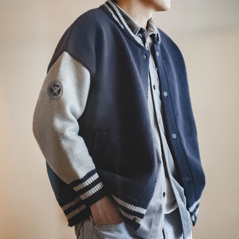 College sale bomber jacket