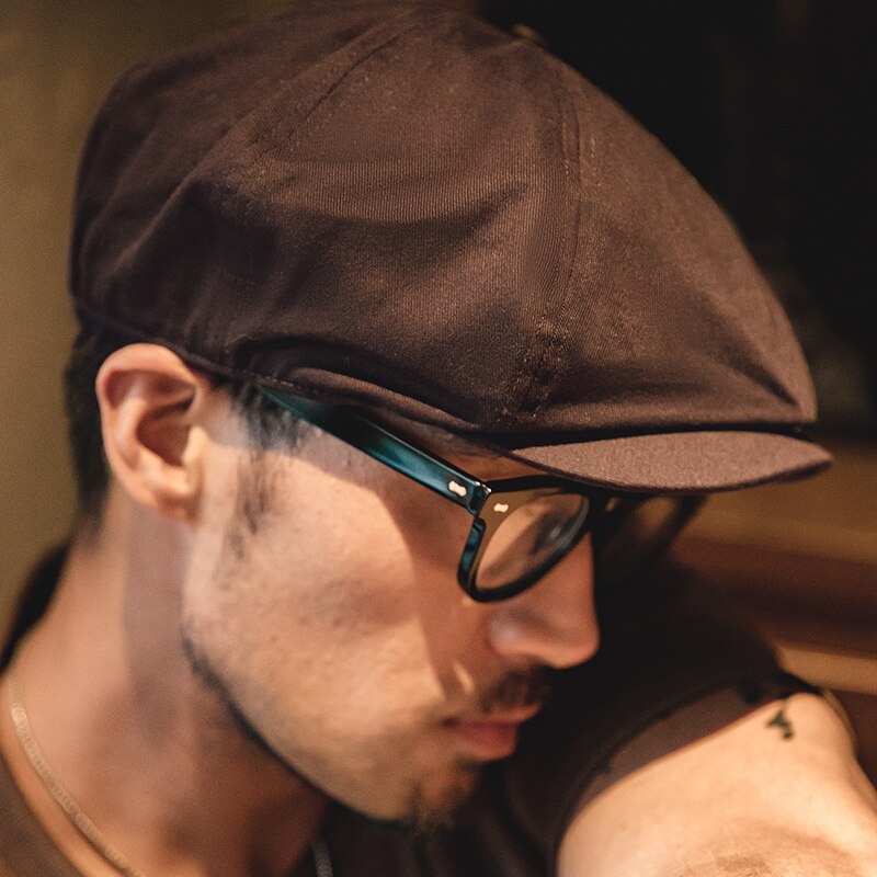 Maden Casual Newsboy Hat Retro Beret Painter Cap Peaky Blinder Wild Casual Octagonal Cap Baseball Coffee Fashion