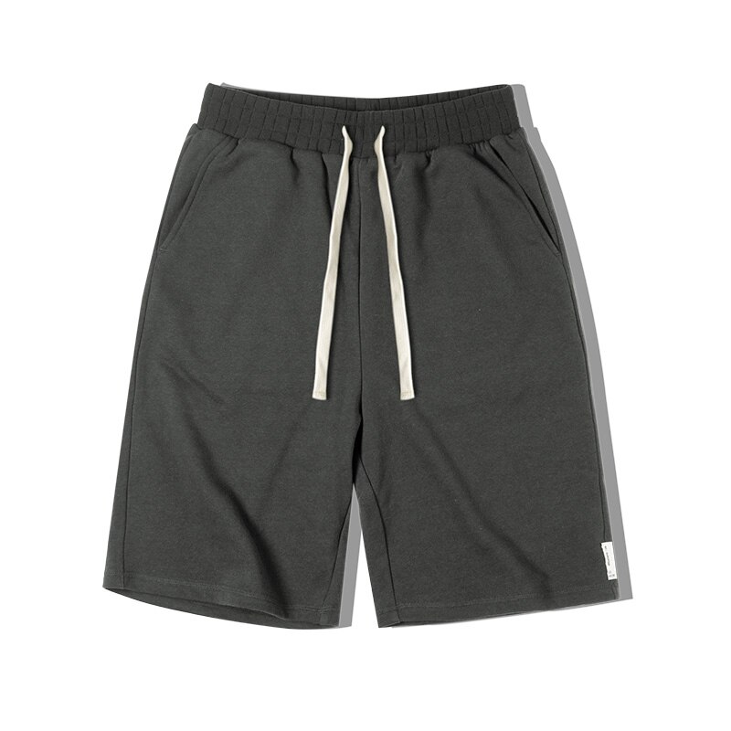 Maden 2022 New Summer Short Pants For Man American Retro Threaded Knit Shorts Straight Srawstring Athletic Sweatpants