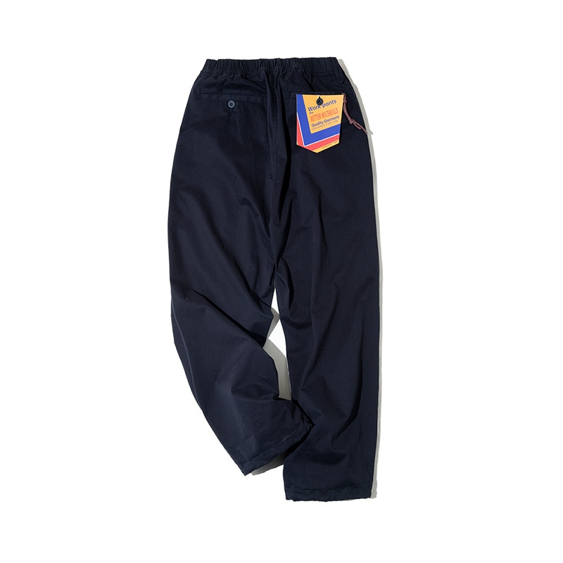 2022 Maden Easy Cargo Pants For Men Loose Casual Pocket Rope Drawstring Pant Overalls Vintage Man Clothing
