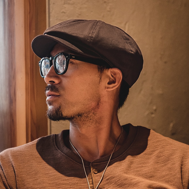 Maden Casual Newsboy Hat Retro Beret Painter Cap Peaky Blinder Wild Casual Octagonal Cap Baseball Coffee Fashion