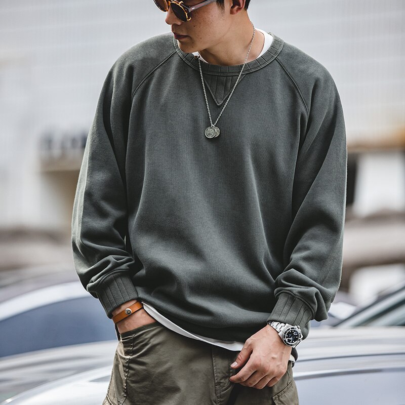 Baggy hot sale sweatshirt men