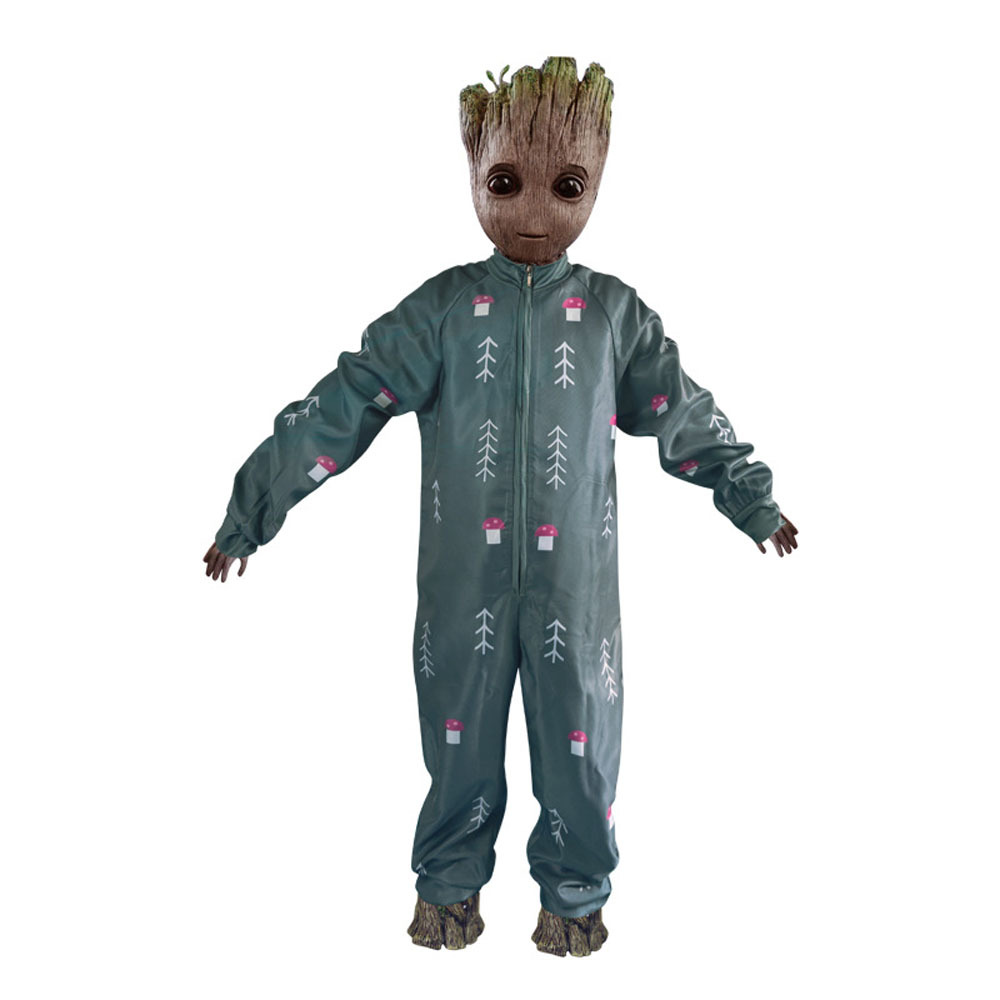 Guardians of the Galaxy Ente Groot jumpsuit Halloween Cosplay Costume Outfits Party Carnival Suit