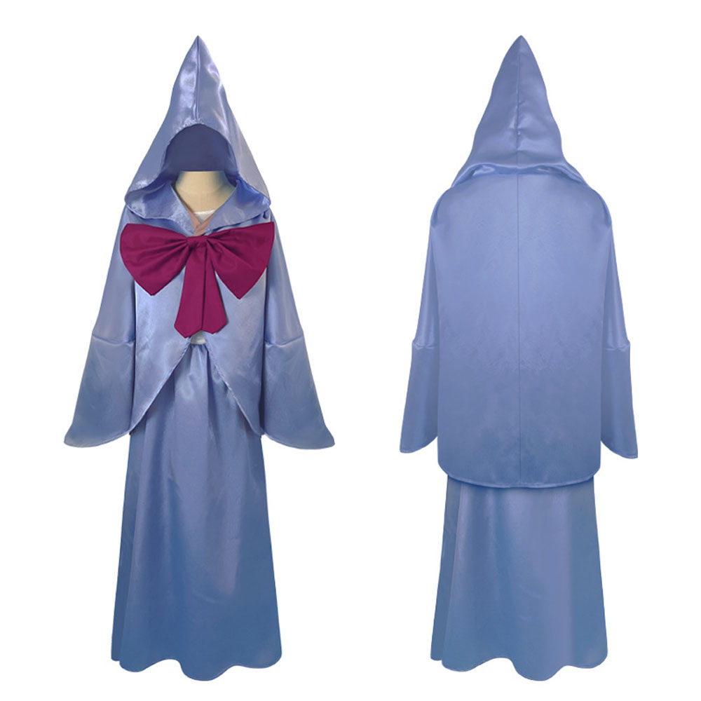 Cinderella Fairy Godmother Cosplay Costume Halloween Outfits Party Carnival Suit