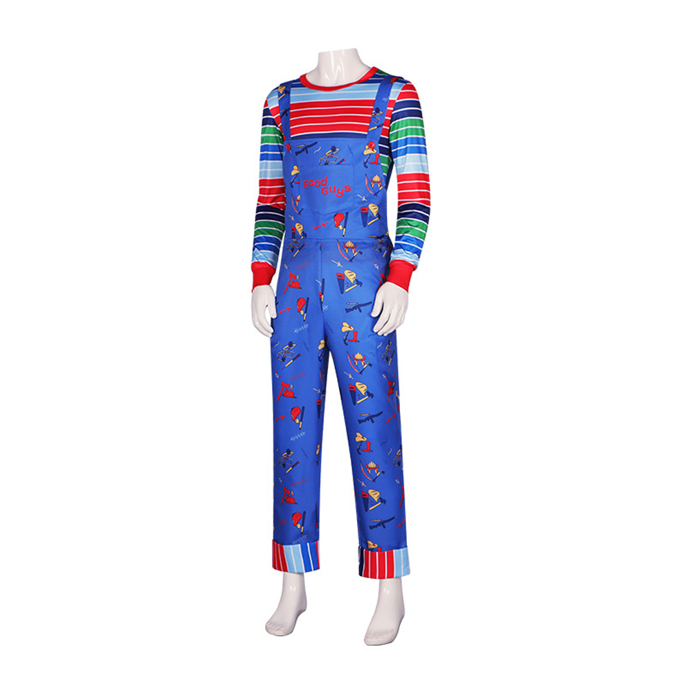 Chucky Halloween Cosplay Costume Outfits Carnival Suit