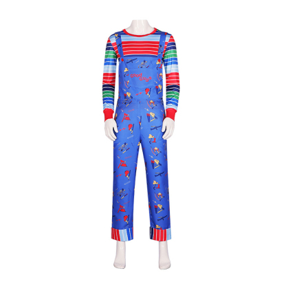 Chucky Halloween Cosplay Costume Outfits Carnival Suit