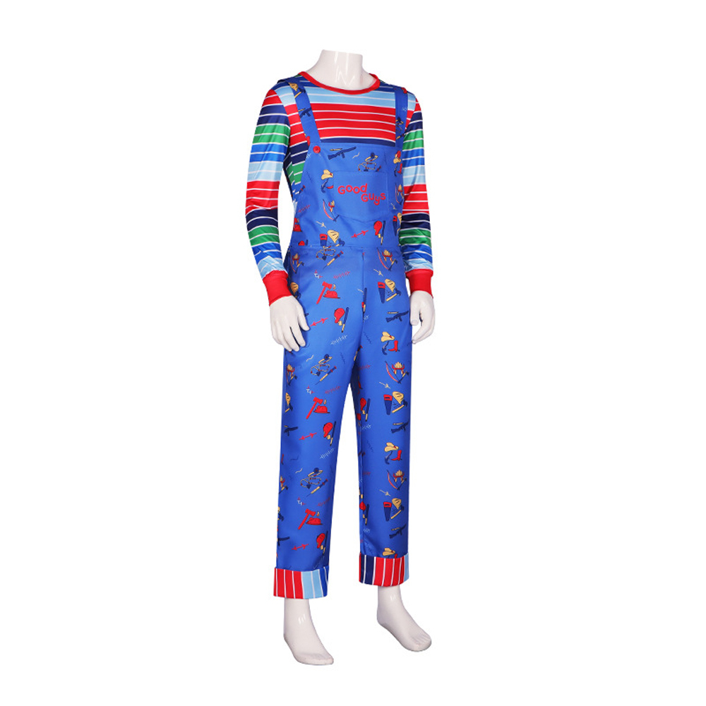 Chucky Halloween Cosplay Costume Outfits Carnival Suit