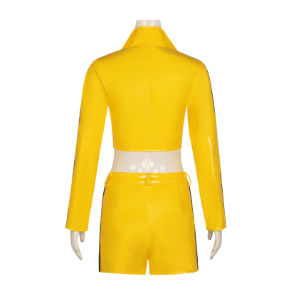 Kill Bill The Bride Cosplay Costume Halloween Carnival Party Disguise Suit