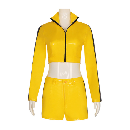 Kill Bill The Bride Cosplay Costume Halloween Carnival Party Disguise Suit