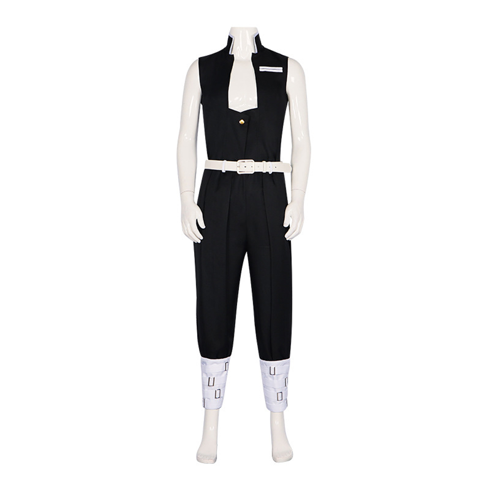 Shinazugawa Sanemi Demon Slayer Kimetsu no Yaiba Cosplay Costume Halloween Carnival Party Suit
