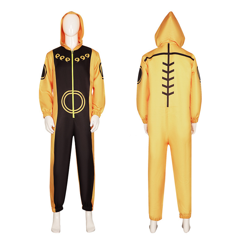 Naruto Boruto Uzumaki Halloween Jumpsuit Cosplay Costume Carnival Party Disguise Suit