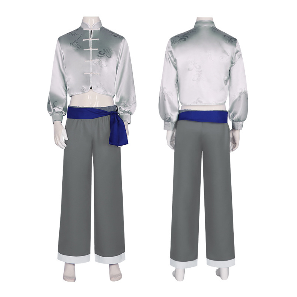 Blue Lock Seishiro Nagi Chinese martial arts Halloween Cosplay Costume Carnival Party Disguise Suit