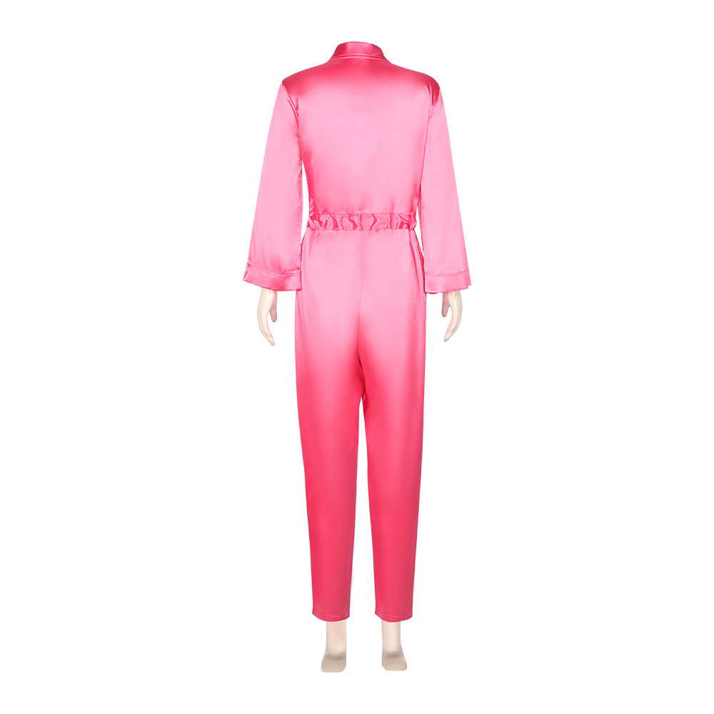 2023 Barbie Movie Margot Robbie Barbie ken Pink sportswear jumpsuit Outfits Cosplay Costume
