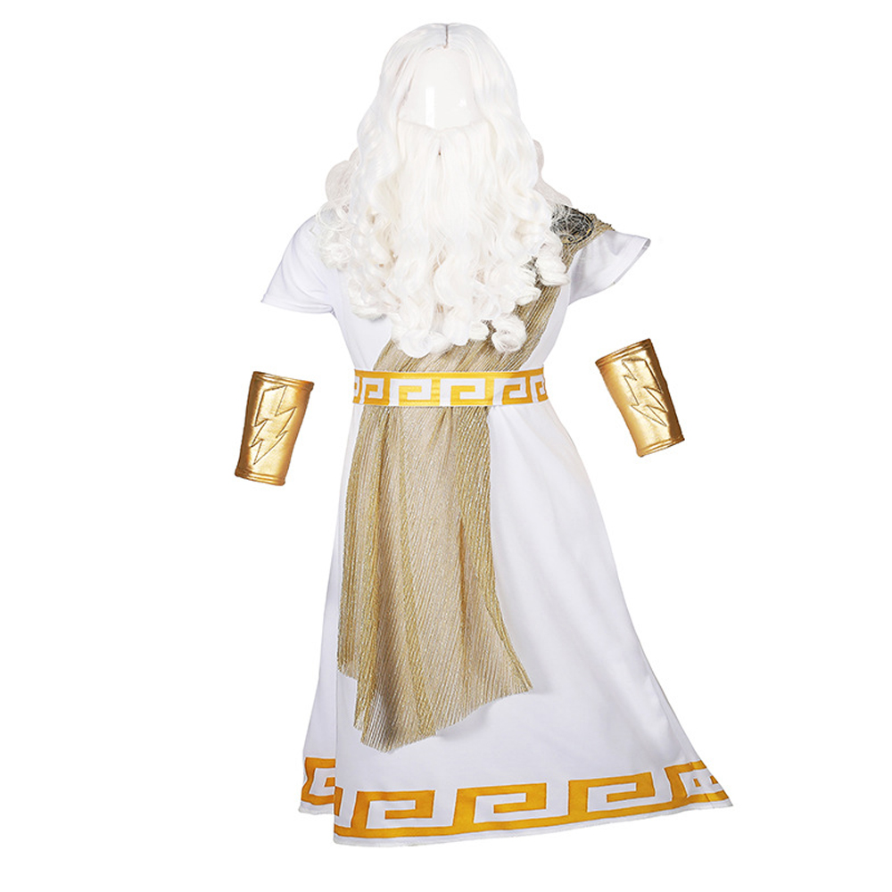ancient greek mythology zeus Children Halloween carnival costume for kids