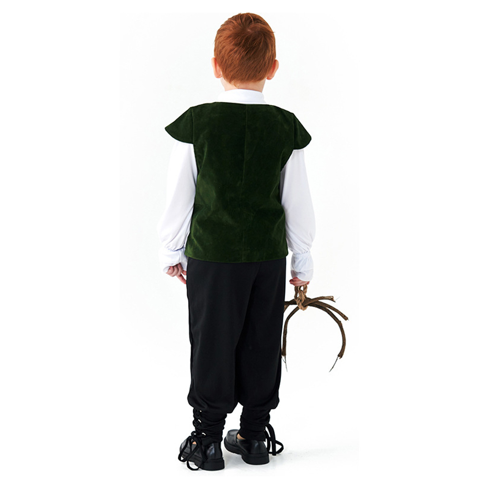 Vampire renaissance victorian pirate knight Children Halloween carnival costume for kids