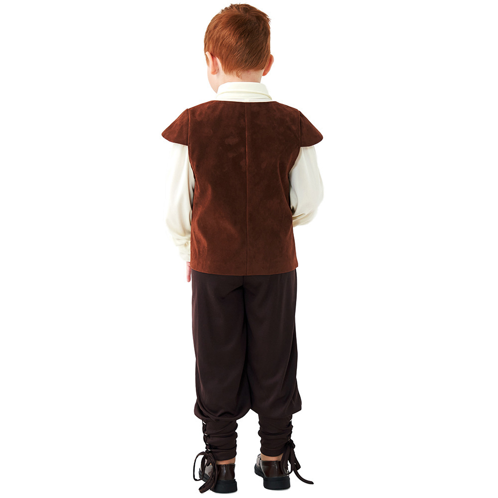 Vampire renaissance victorian pirate knight Children Halloween carnival costume for kids