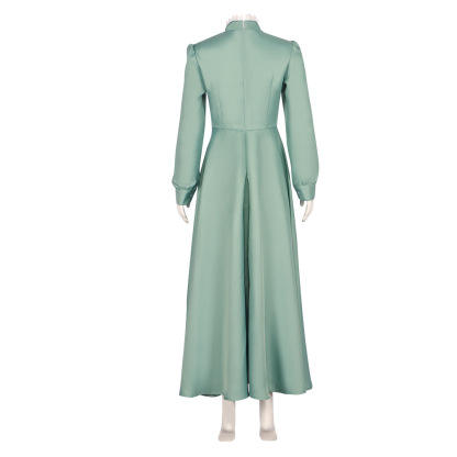 Howl's Moving Castle Green Maid Dress Halloween Carnival Suit Cosplay Costume