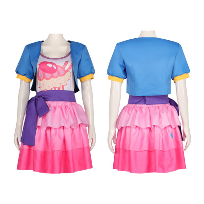 My Little Pony Friendship Is Magic Pinkie Pie Outfits Halloween Carnival Suit Cosplay Costume