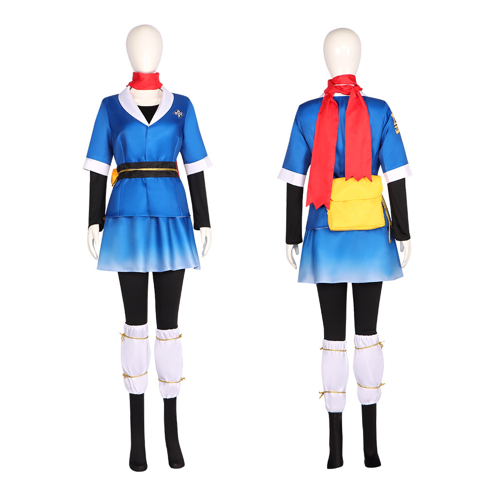 Pokemon Legends Arceus Akari Rei Outfits Halloween Cosplay Costume