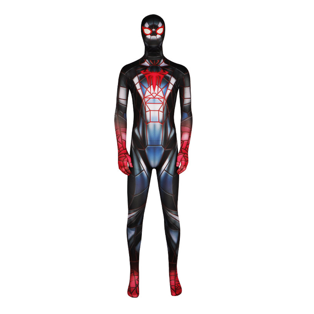 Spider-Man 2099 Jumpsuit Halloween Outfits Cosplay Costume Carnival Suit Adult