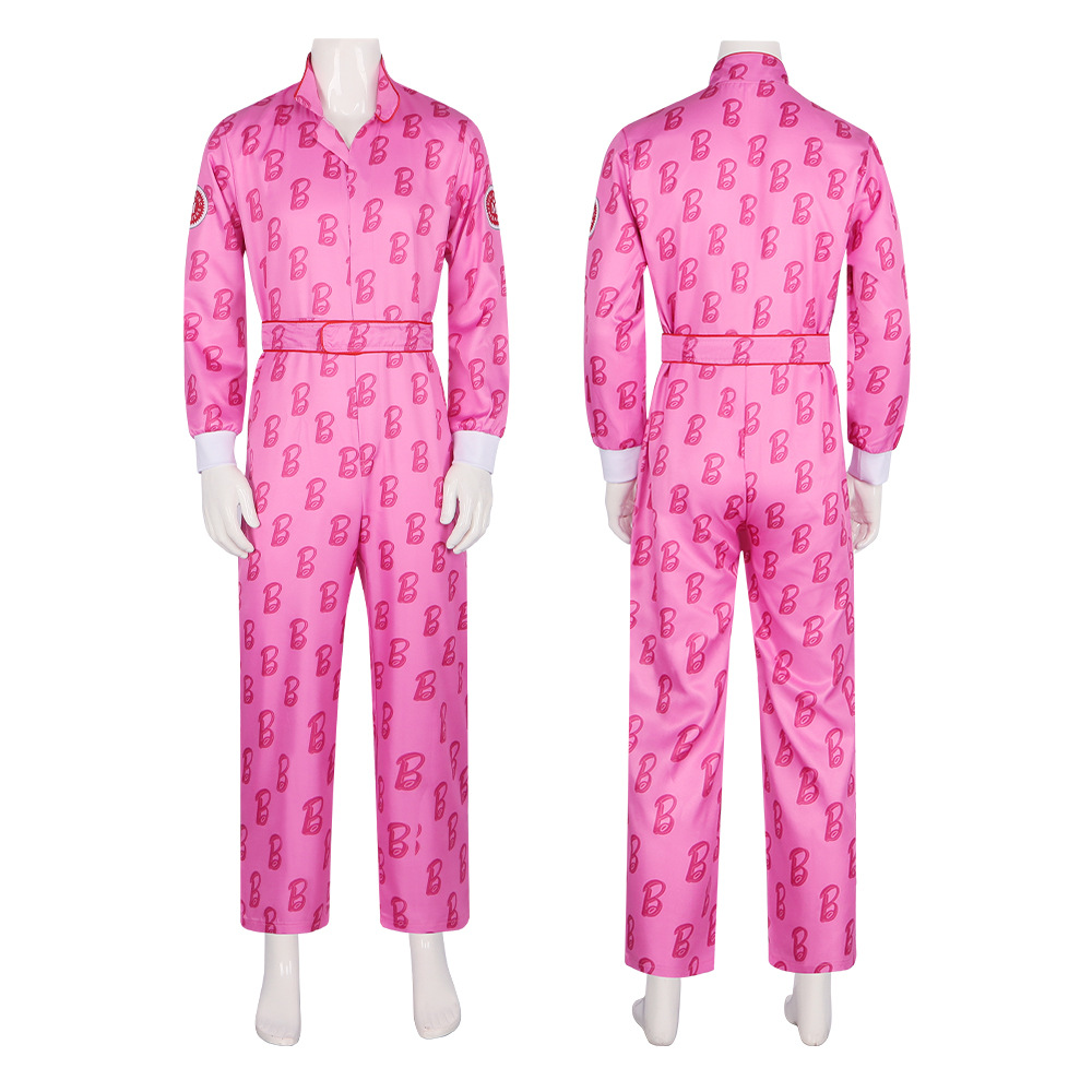 Barbie Movie Margot Ken Jumpsuit Halloween Outfits Cosplay Costume Carnival Suit Adults