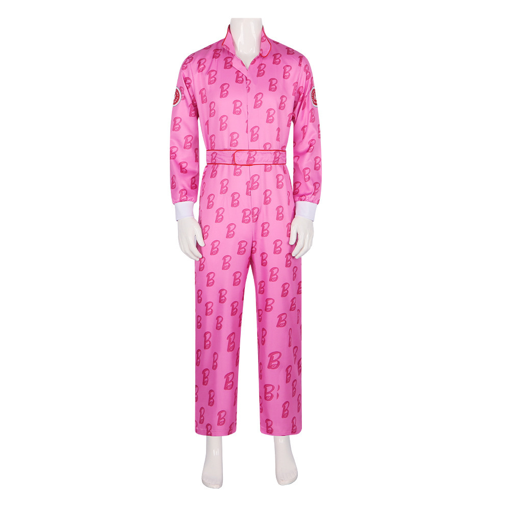 Barbie Movie Margot Ken Jumpsuit Halloween Costume Cosplay Carnival Suit Adults