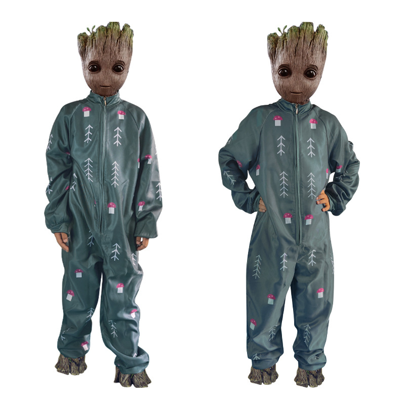 Guardians of the Galaxy Ente Groot jumpsuit Halloween Cosplay Costume Outfits Party Carnival Suit