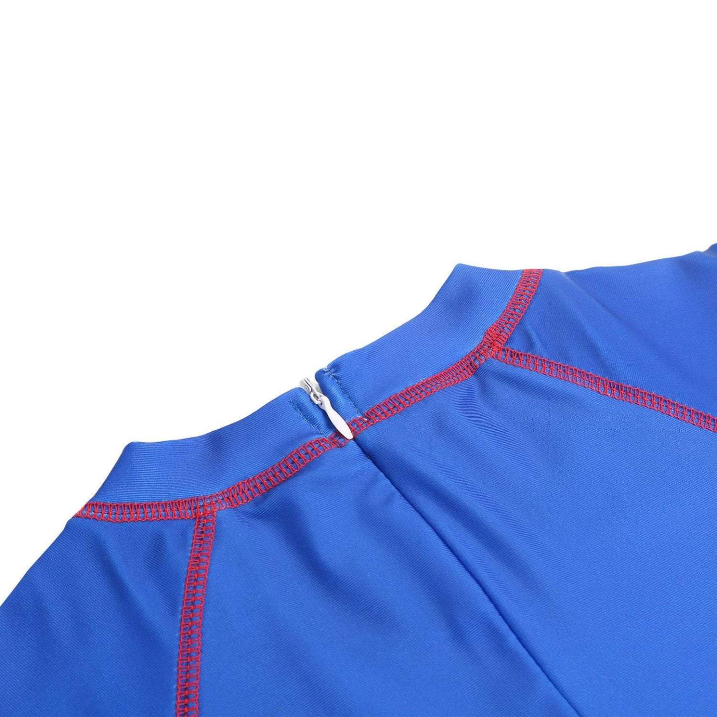 Kids Boys Spiderman Swimwear Costume One Piece Swimsuit Bathing Suit With Swim Cap