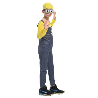Minions Masquerade Costumes Performance Stage Cosplay Costume for Kids