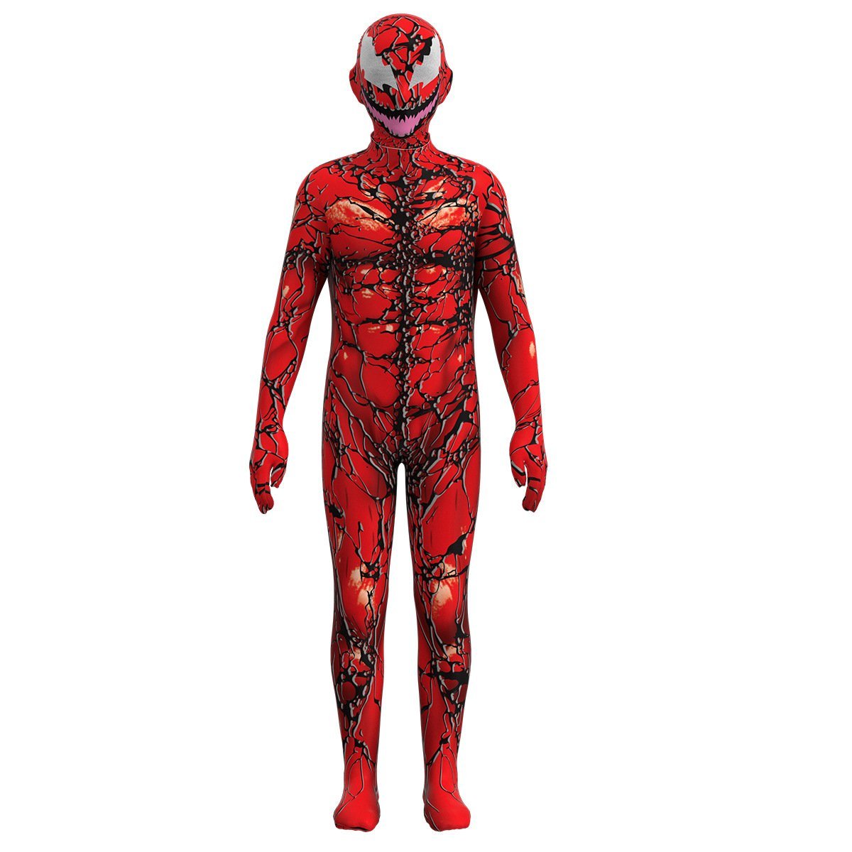 Venom: Let There Be Carnage Costumes Kids Bodysuit Halloween Superhero jumpsuits onesies-Pajamasbuy