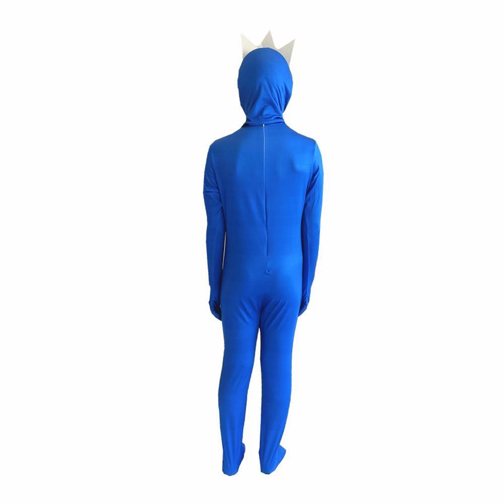 Roblox rainbow friends Cosplay Costume Blue Monster costume jumpsuit