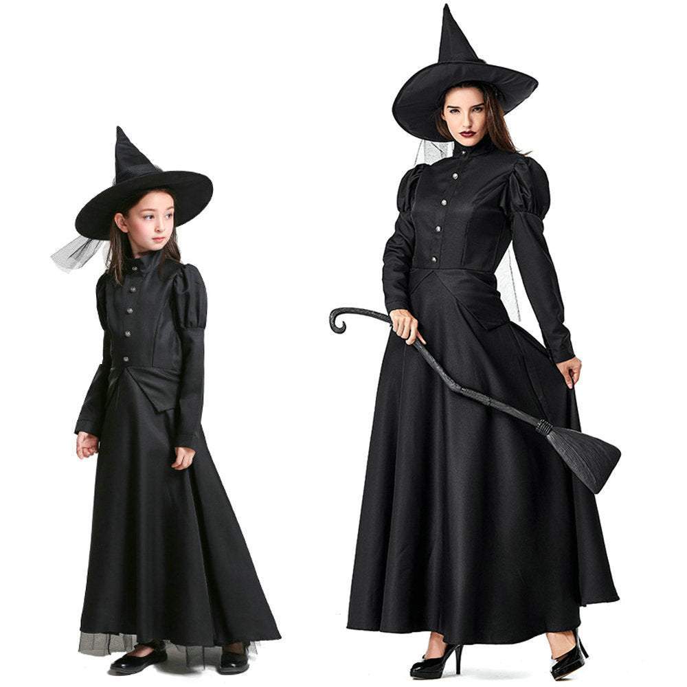 The Wizard of Oz Party Witch Halloween Family Matching Cosplay Costume