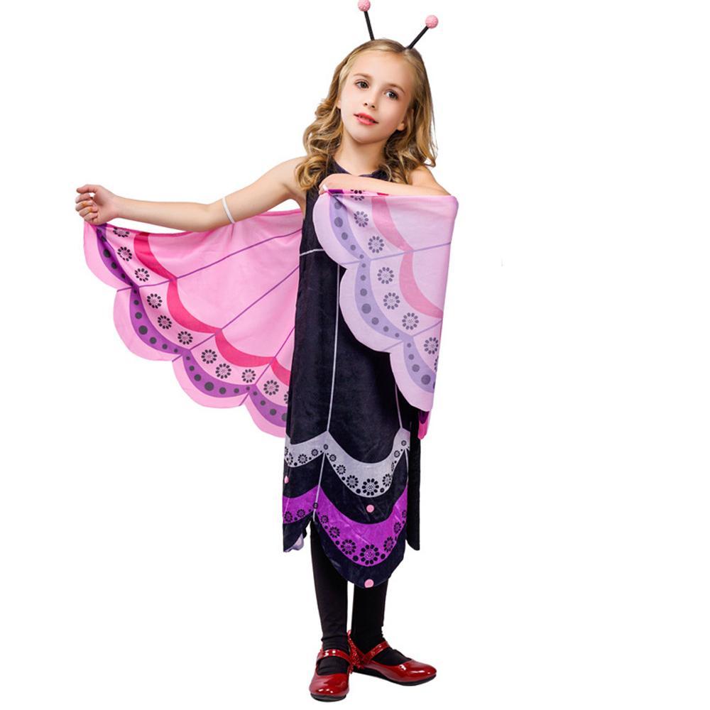 Butterfly Girls Halloween animal children’s day outfit dress up birthday party costume