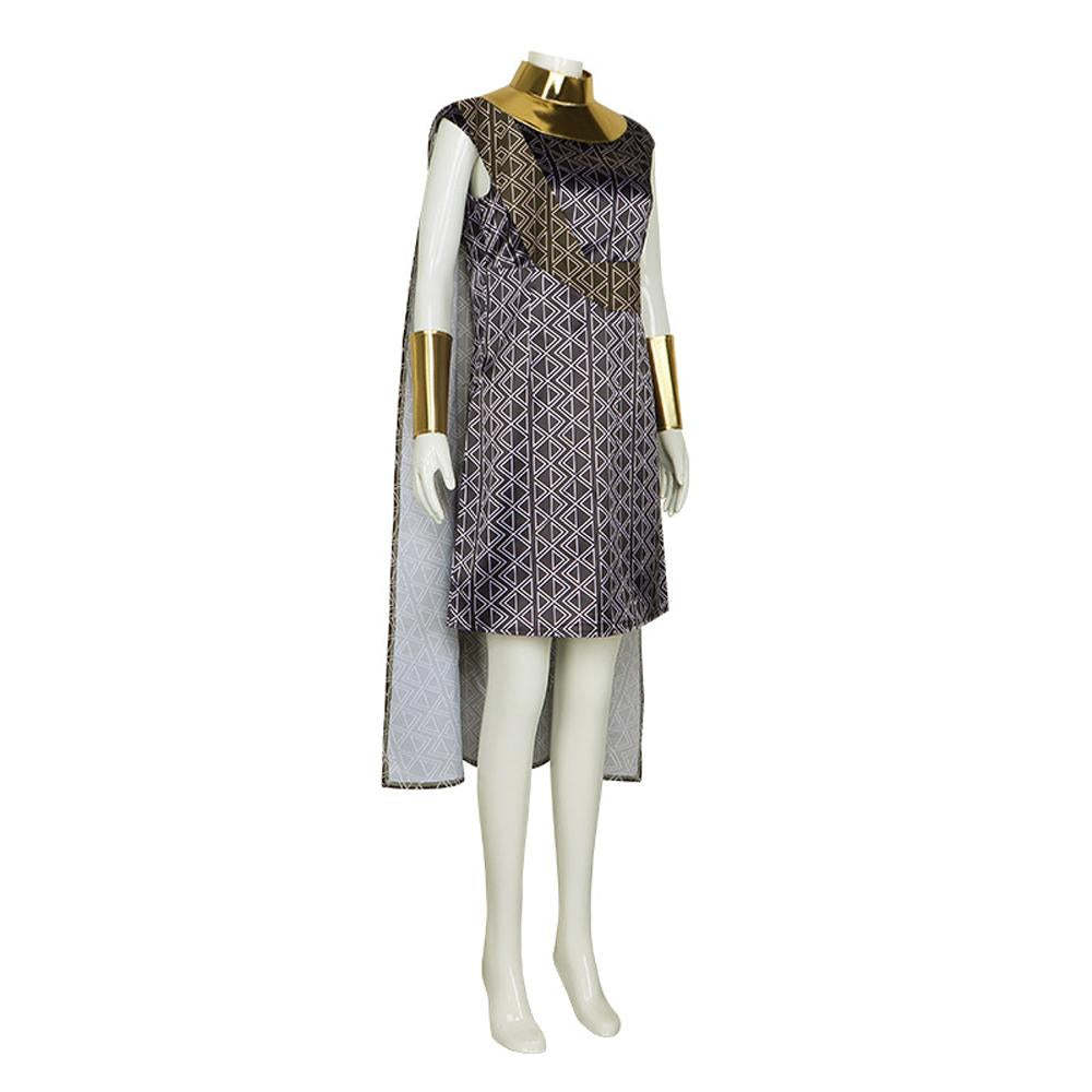 Wakanda Okoye Cosplay Costume Black Panther Stage costumes Sets Up For Adults