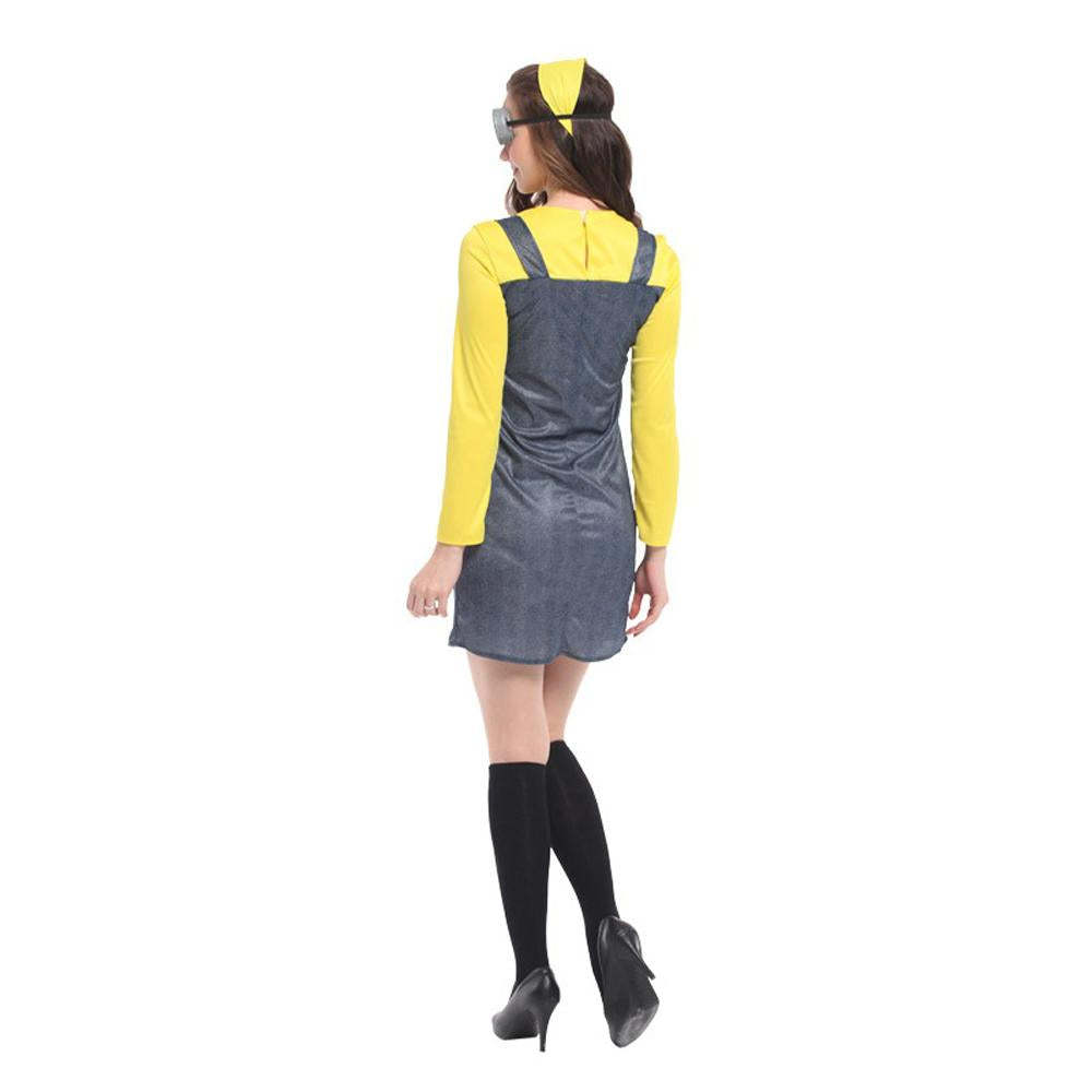 Minions Masquerade Costumes Performance Stage Cosplay Costume for Women